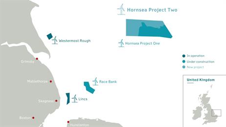 Eolico offshore: il più grande impianto al mondo sarà di Dong Energy