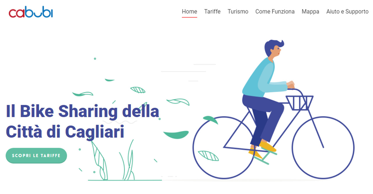 Cabubi bike sharing a Cagliari, il servizio è partito