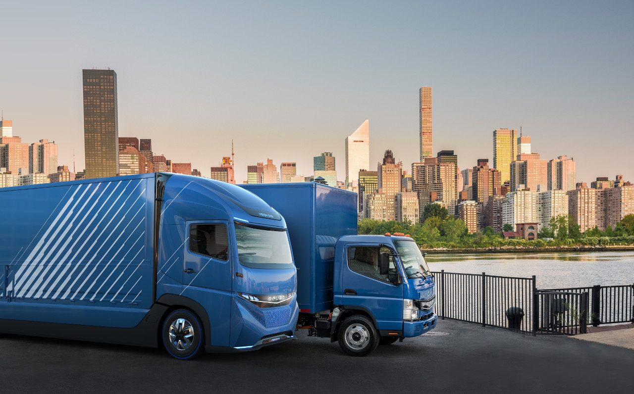 Mercedes E-FUSO Vision One, il primo camion elettrico pesante