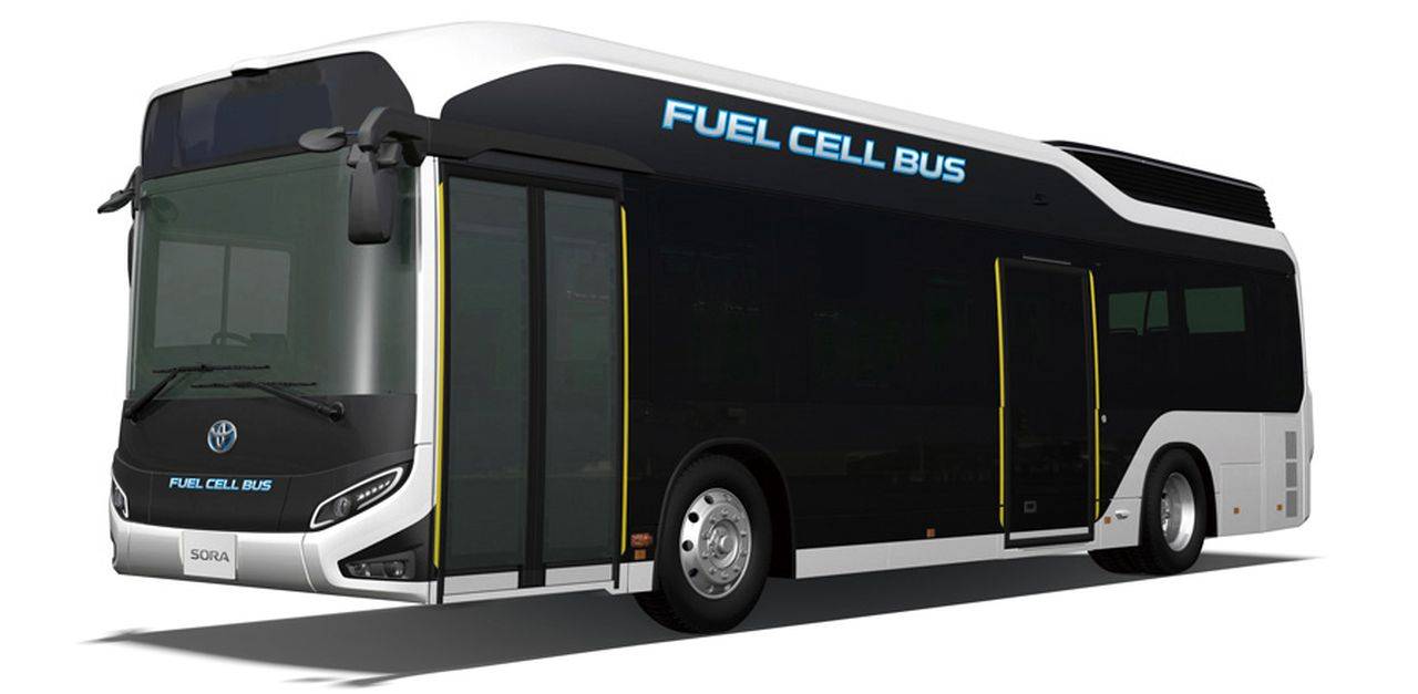 Bus elettrico Toyota Sora fuel cell