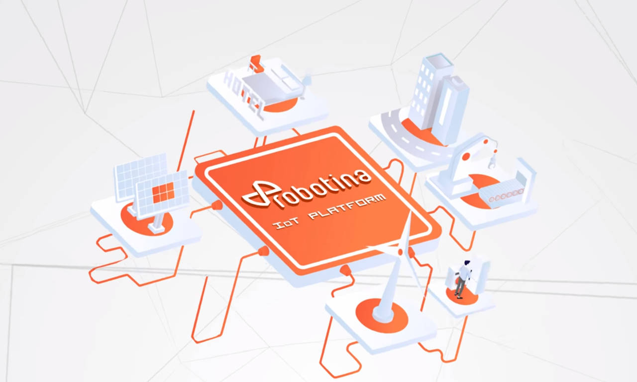 robotina ico smart home internet of things risparmio energetico