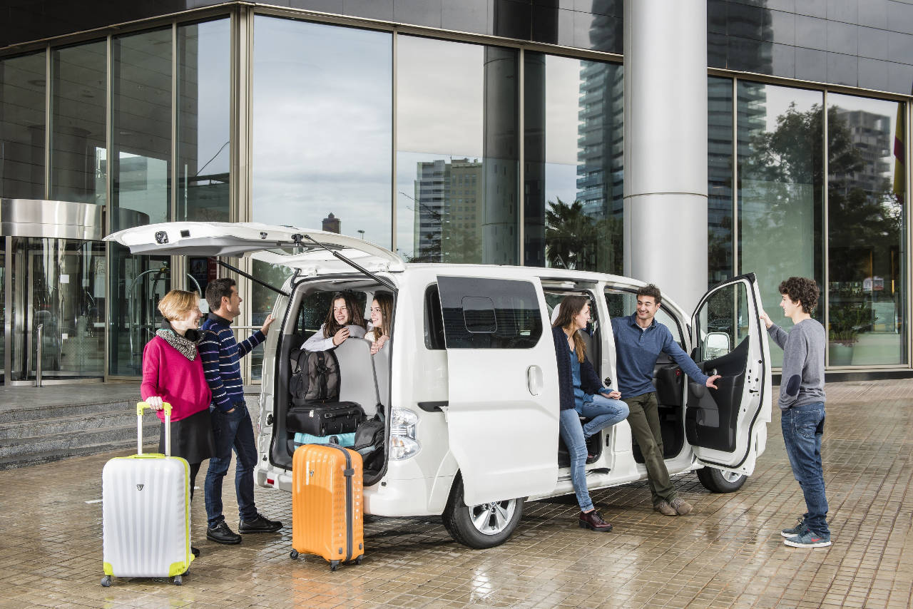 Nissan e-NV200 Enel Edition taxi 7 posti