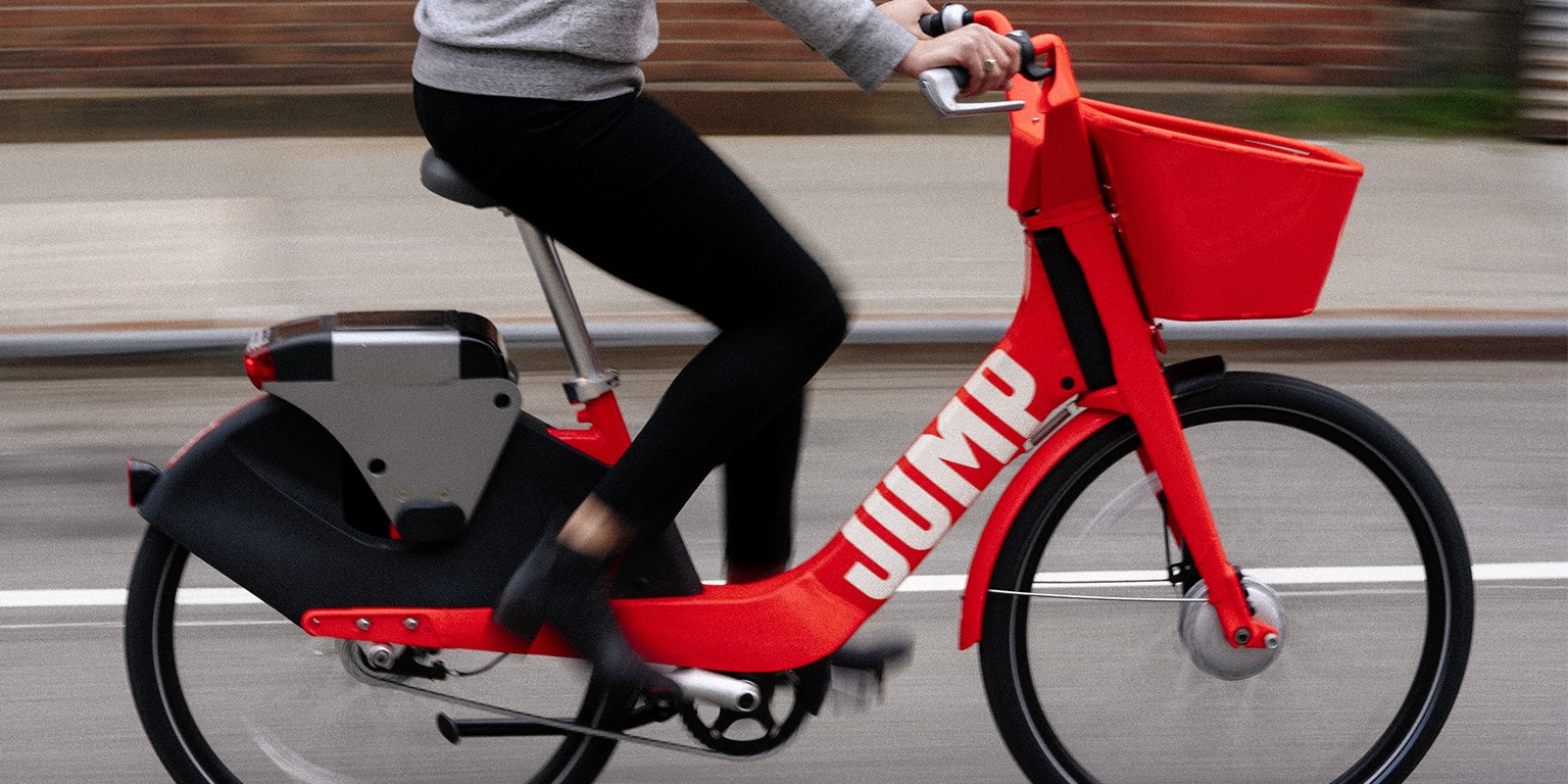 e-bike sharing jump uber