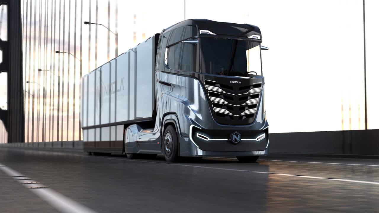 Nikola Tre camion elettrico a idrogeno