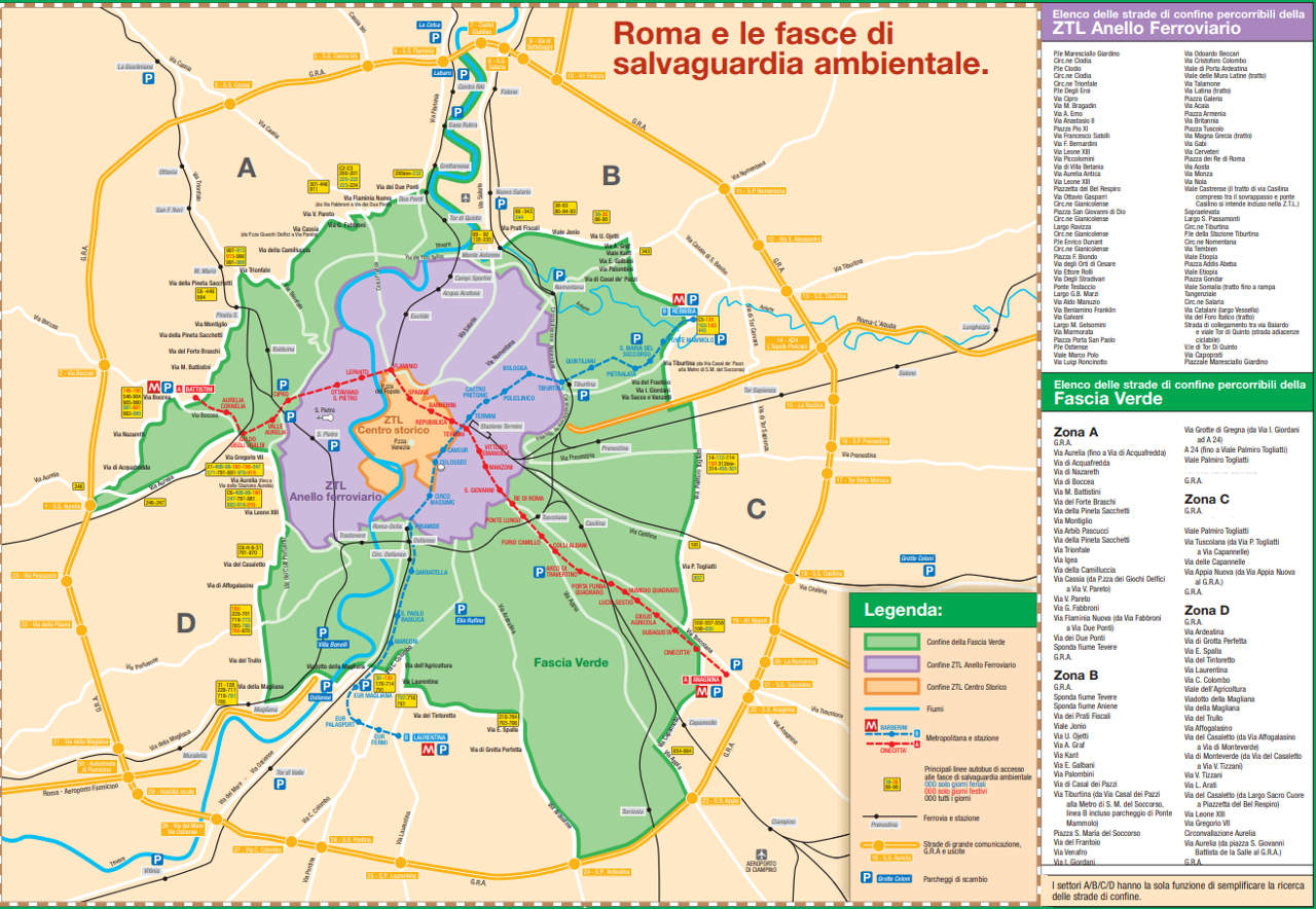Domeniche ecologiche roma dove si circola