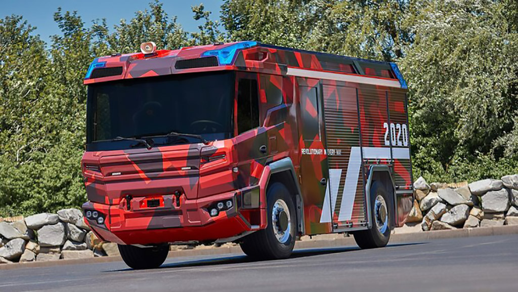 Camion Pompieri Elettrico