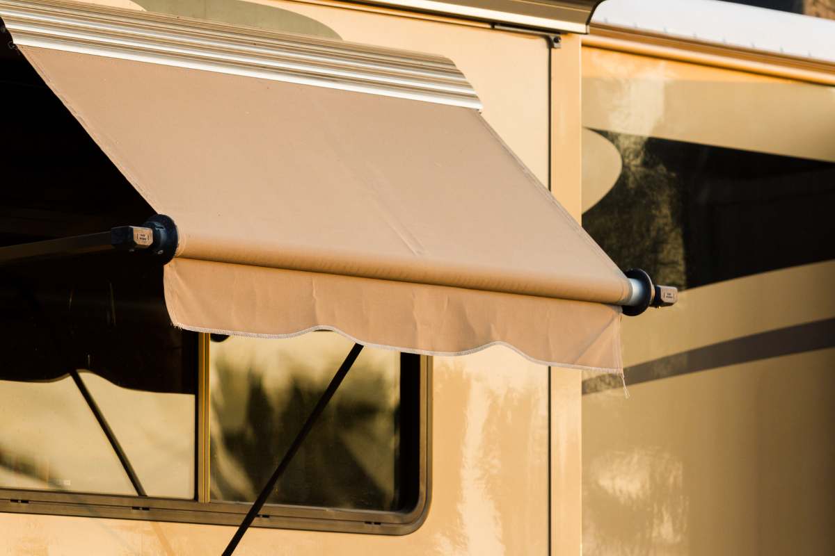 Tenda da sole a morsetto