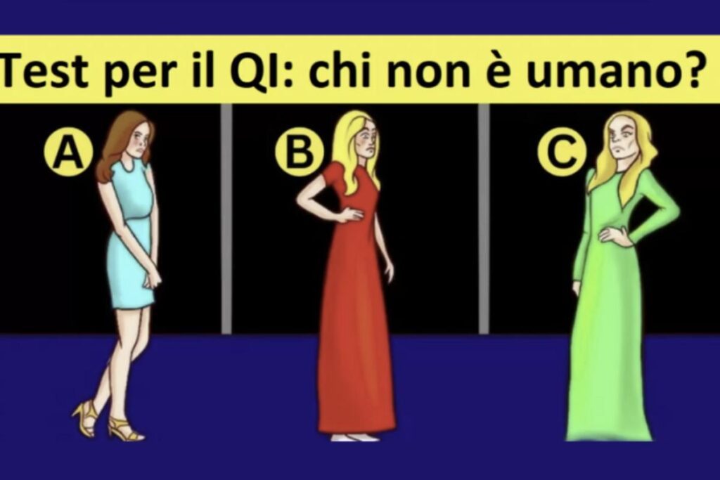 Recentemente, un test per il quoziente intellettivo (QI) ha guadagnato popolarità sui social media, sfidando gli utenti a individuare un impostore