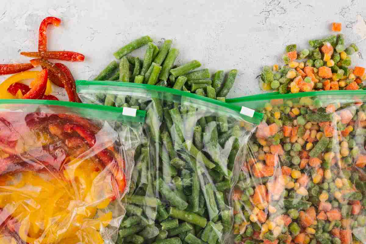 Sacchetti del freezer
