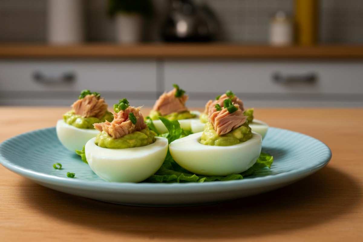 ricetta huevos rellenos