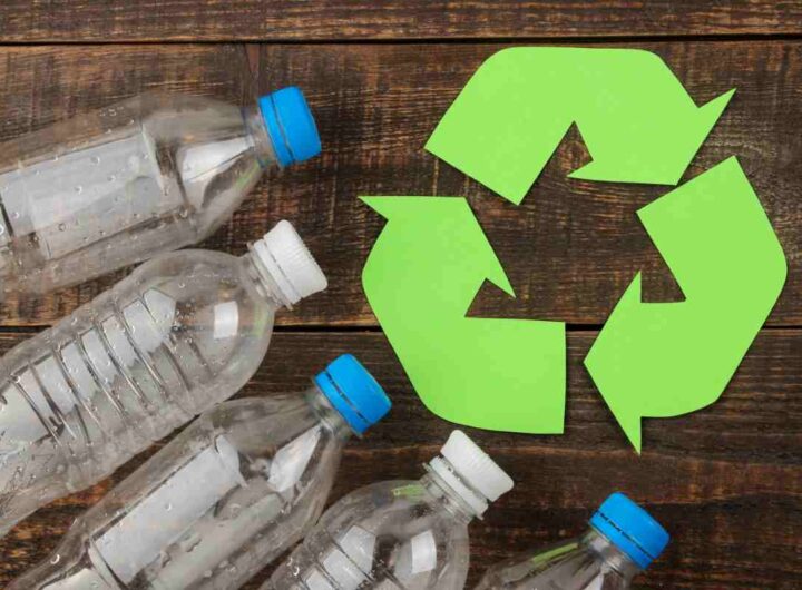 Bottiglie plastica riciclo
