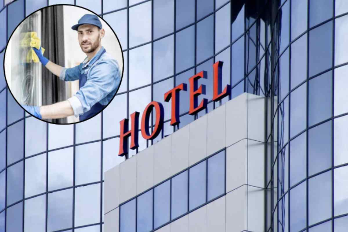 Negli hotel di lusso, dove la pulizia deve essere impeccabile e rapida, sono stati sviluppati metodi efficaci e semplici