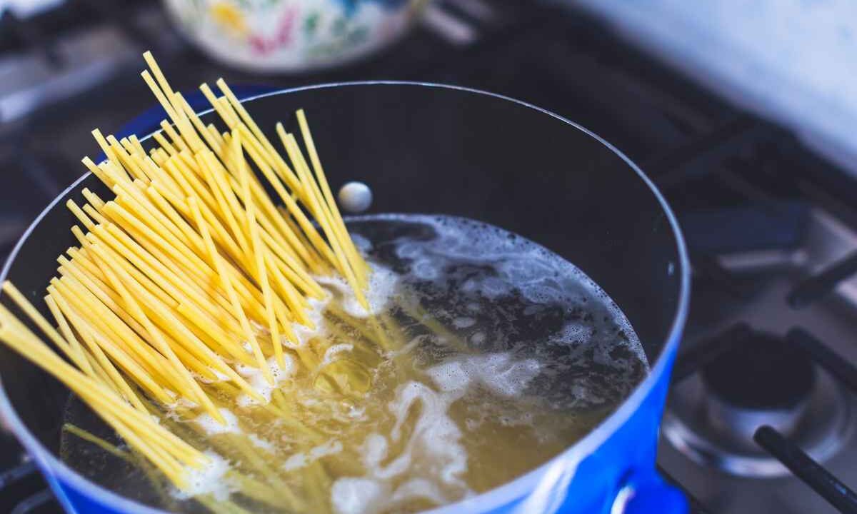 riutilizzo acqua della pasta