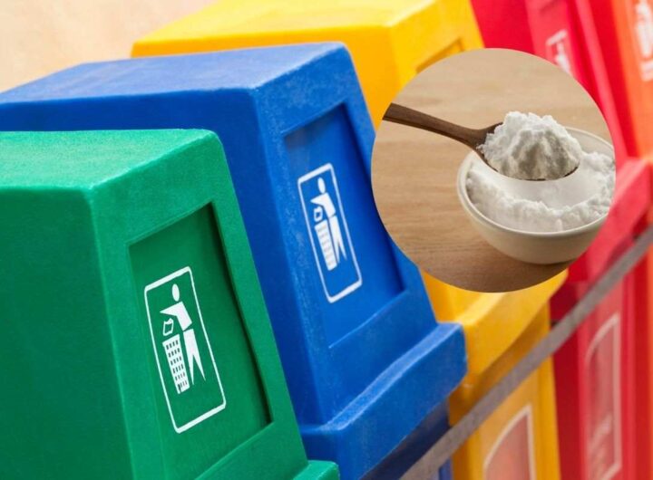 metti il bicarbonato nel bidone: ti svolta la vita