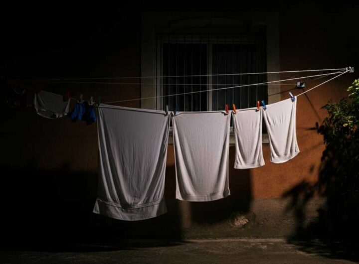 bucato steso di notte: i problemi