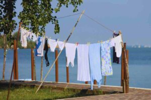 perchè non stendere il bucato all'aria