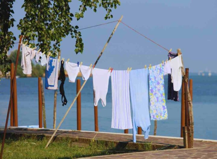 perchè non stendere il bucato all'aria
