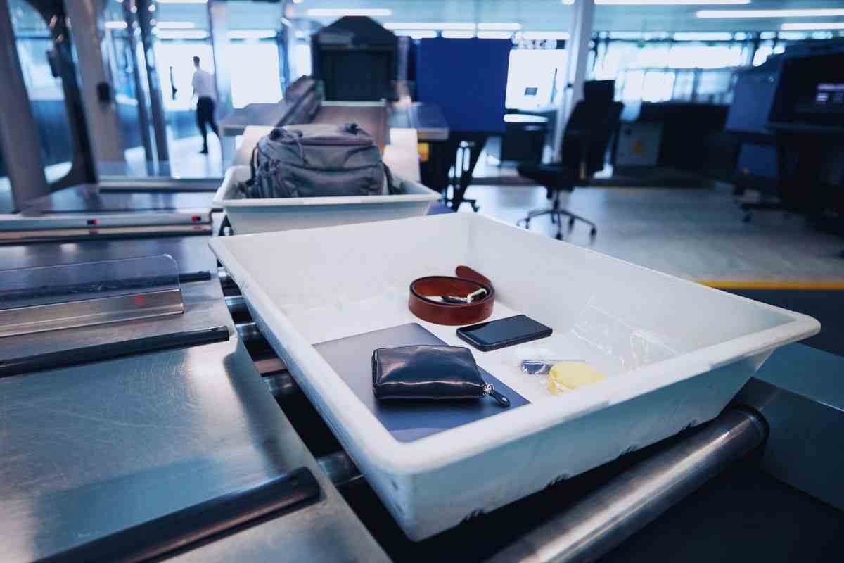 lo sbaglio frequente al controllo di sicurezza in aeroporto