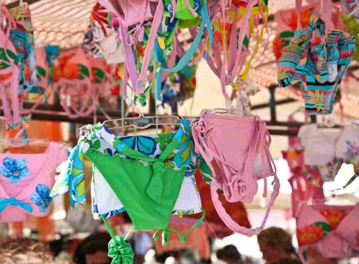 costume da bagno, non li buttare riciclali cosi