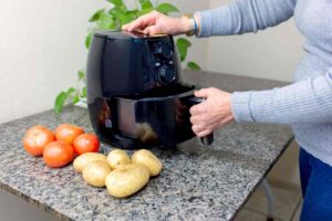 friggitrice ad aria, metti una bustina di tè vedrai che succede