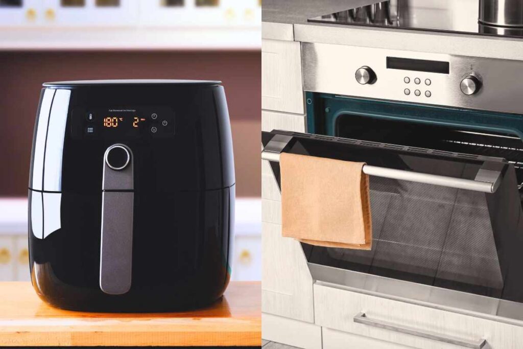 la scelta tra il forno e la friggitrice ad aria
