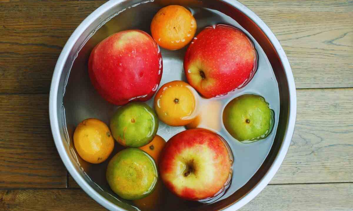 perchè è importante lavare bene la frutta