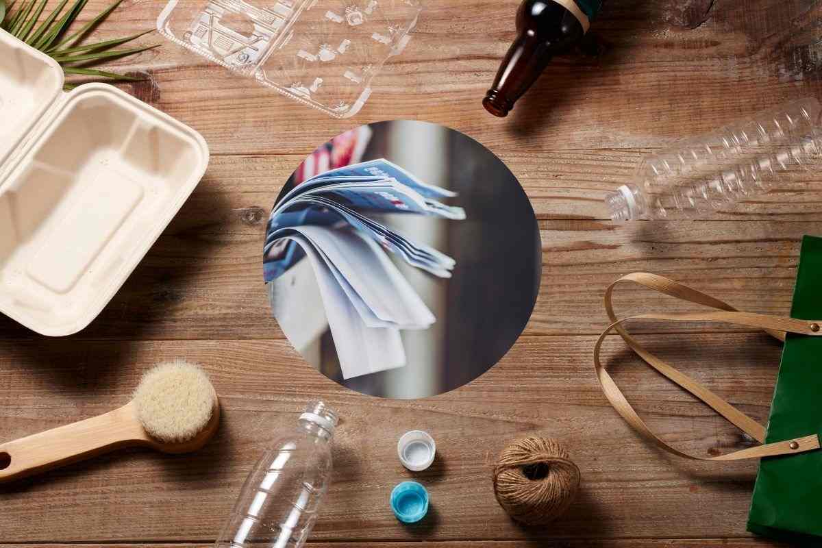 volantini riciclo: ora non li butterai più ecco delle idee creative