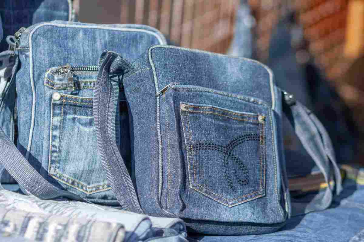 Borse con vecchi jeans: 6 idee fai da te 