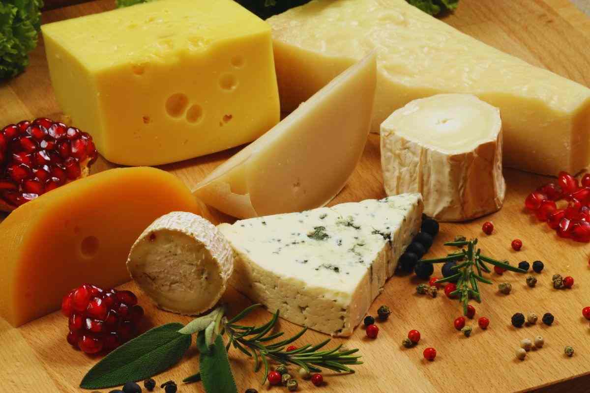 formaggi e provenienza