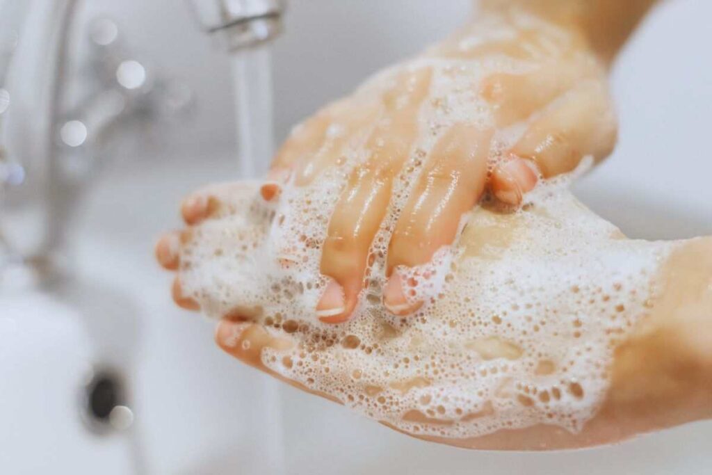 dove non lavarsi le mani