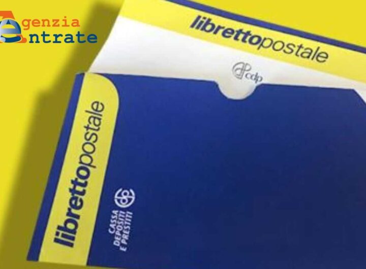 agenzia delle entrate, scattano i controlli sui libretti postali