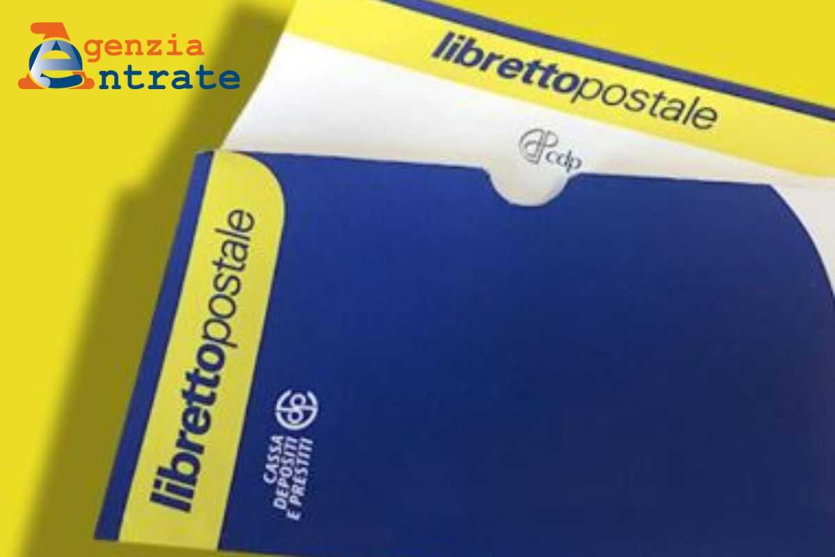 agenzia delle entrate, scattano i controlli sui libretti postali