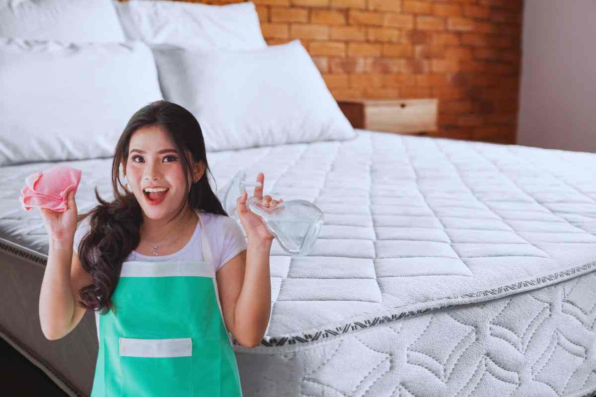 come pulire il materasso