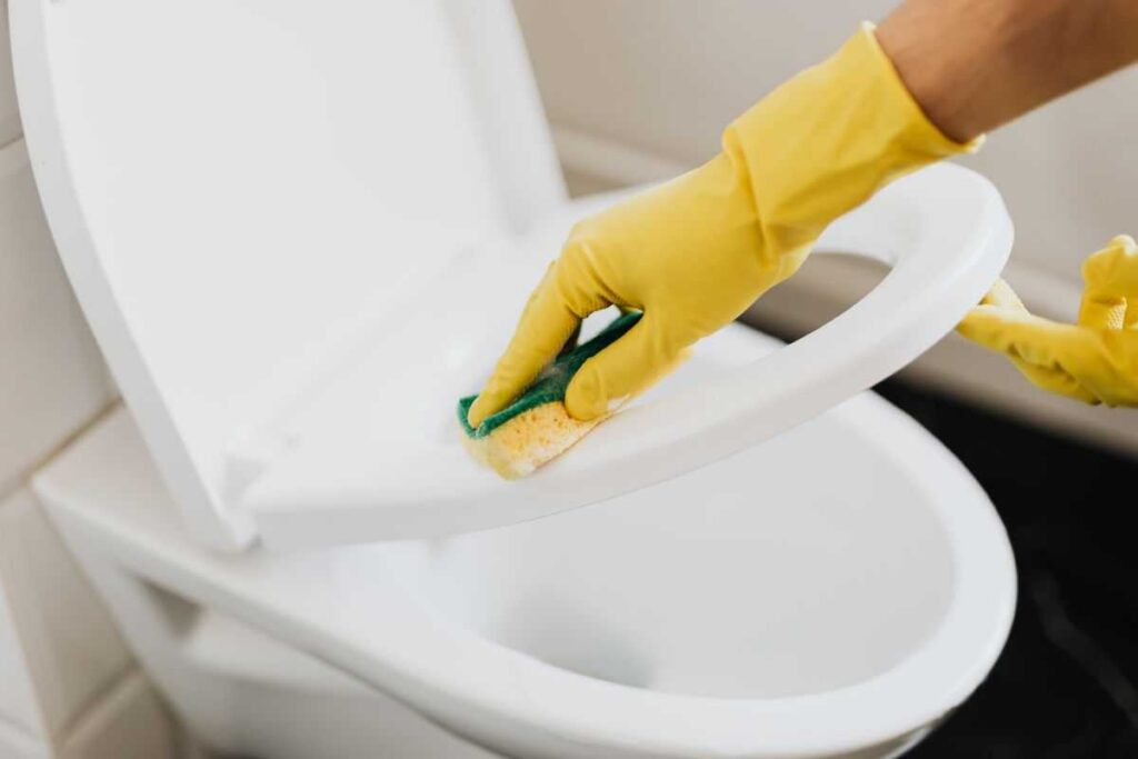 fondo del wc sporco: ecco come pulirlo