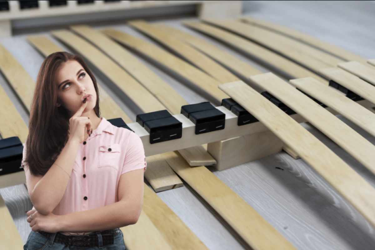 Abbandonare un letto non significa necessariamente gettare via le sue componenti: con un minimo di manualità e creatività