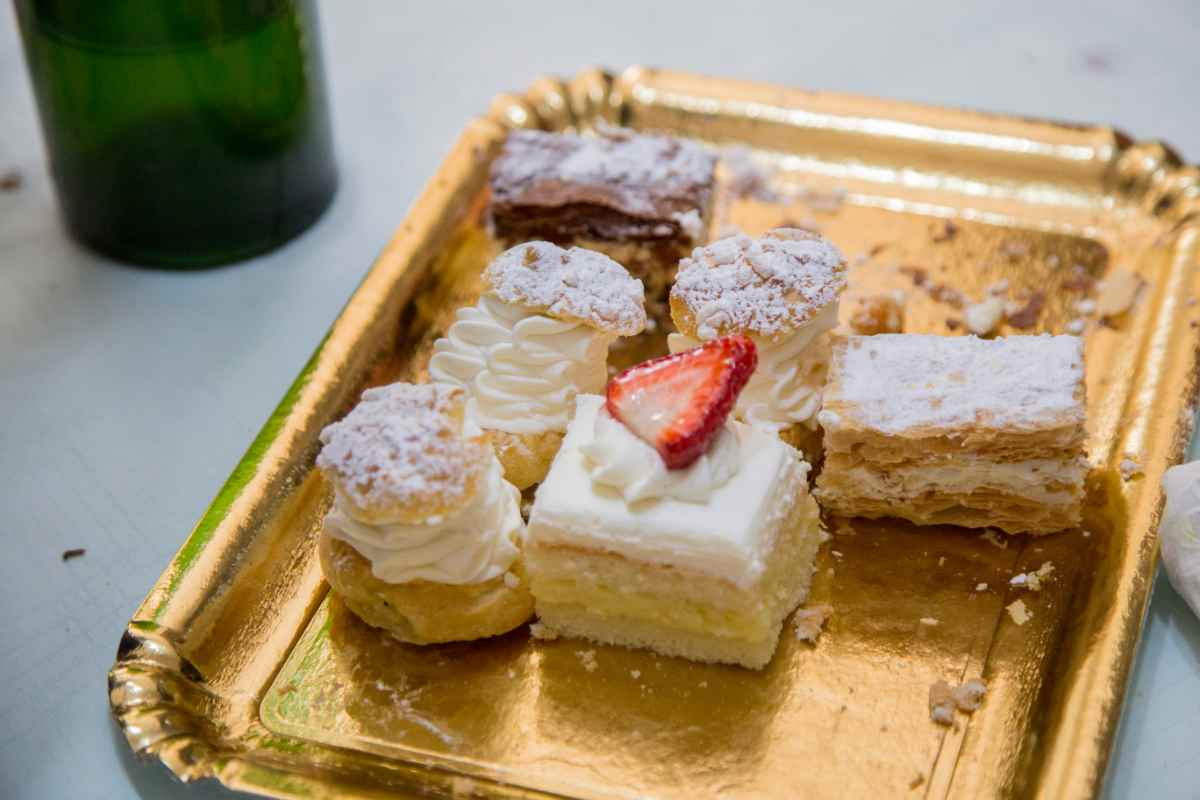 Vassoio pasticcini