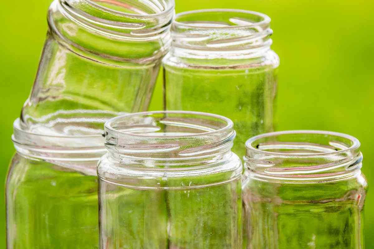 barattoli di vetro: ecco come riciclarli