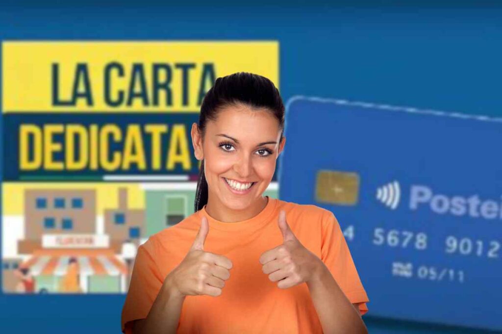 carta dedicata a te cosa si può comprare