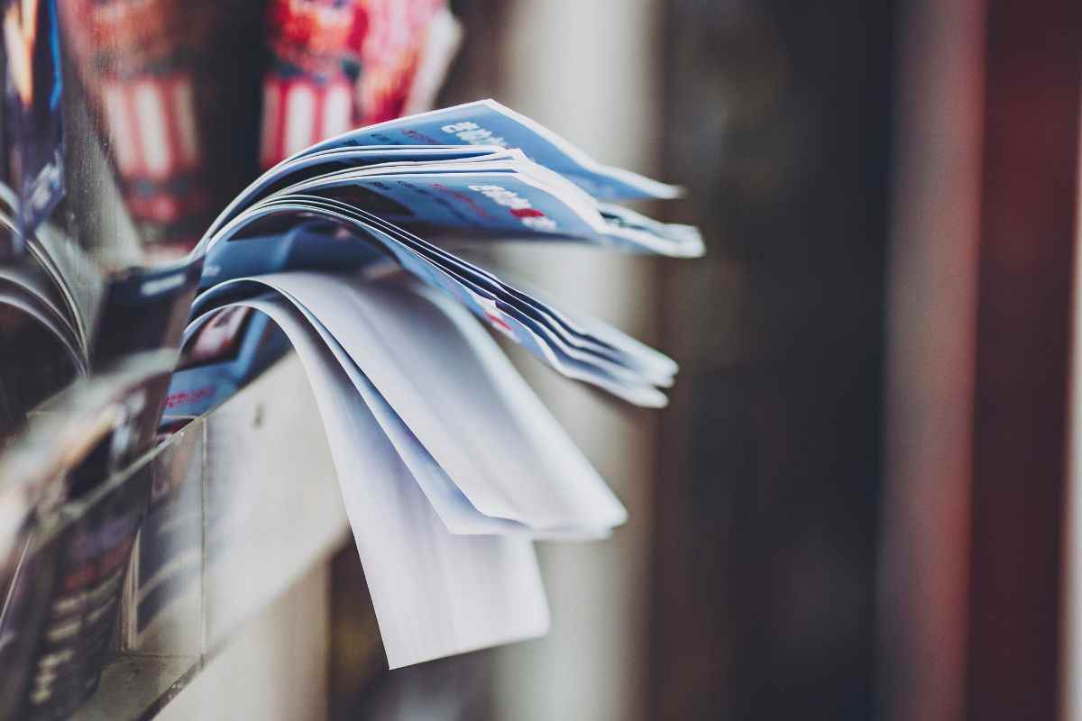 volantini ecco come fare il riciclo