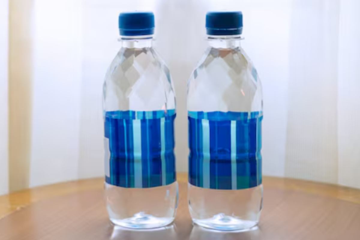 Bottiglie di plastica