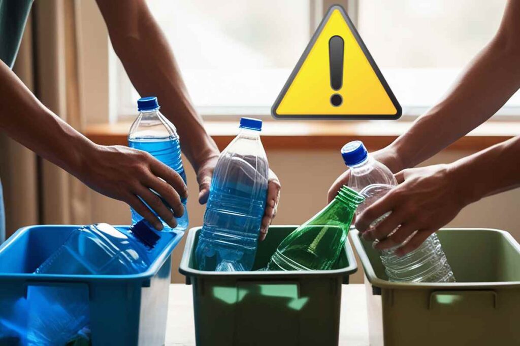 Bottiglie di plastica