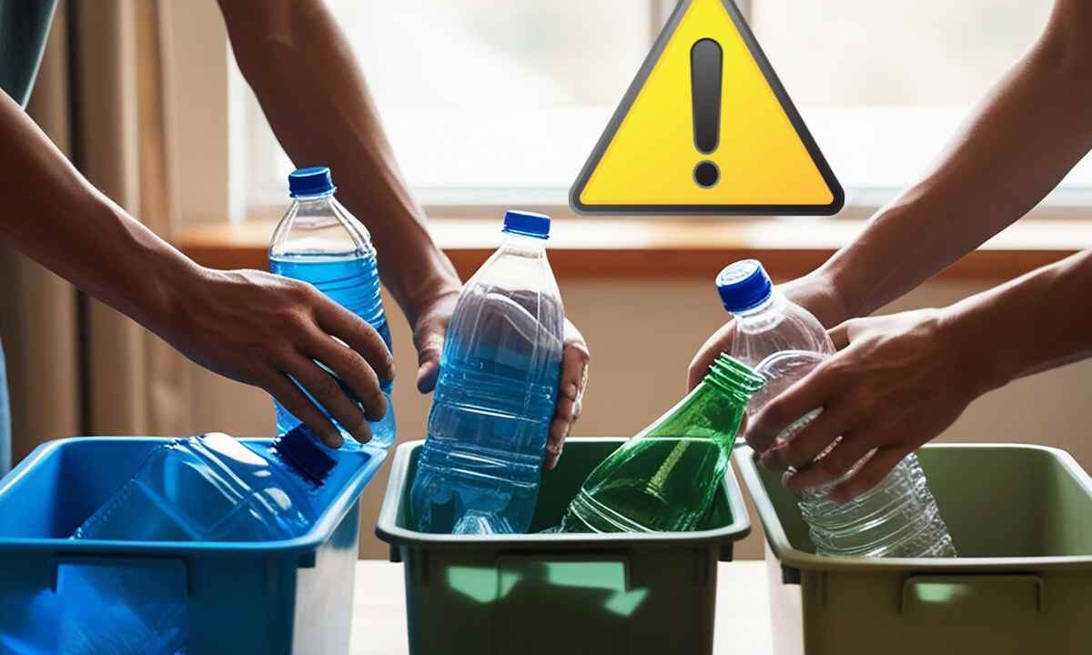 Bottiglie di plastica