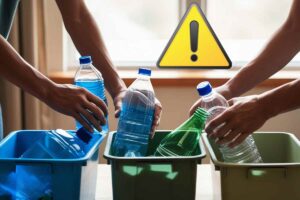 Bottiglie di plastica