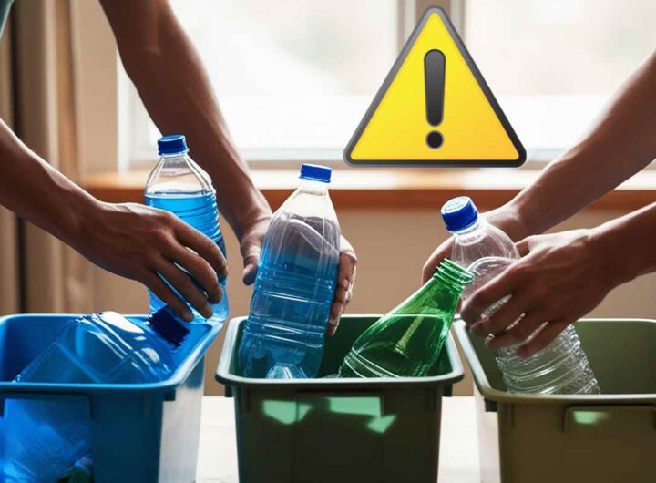 Bottiglie di plastica