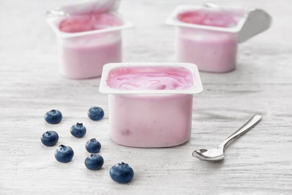 Vasetti dello yogurt