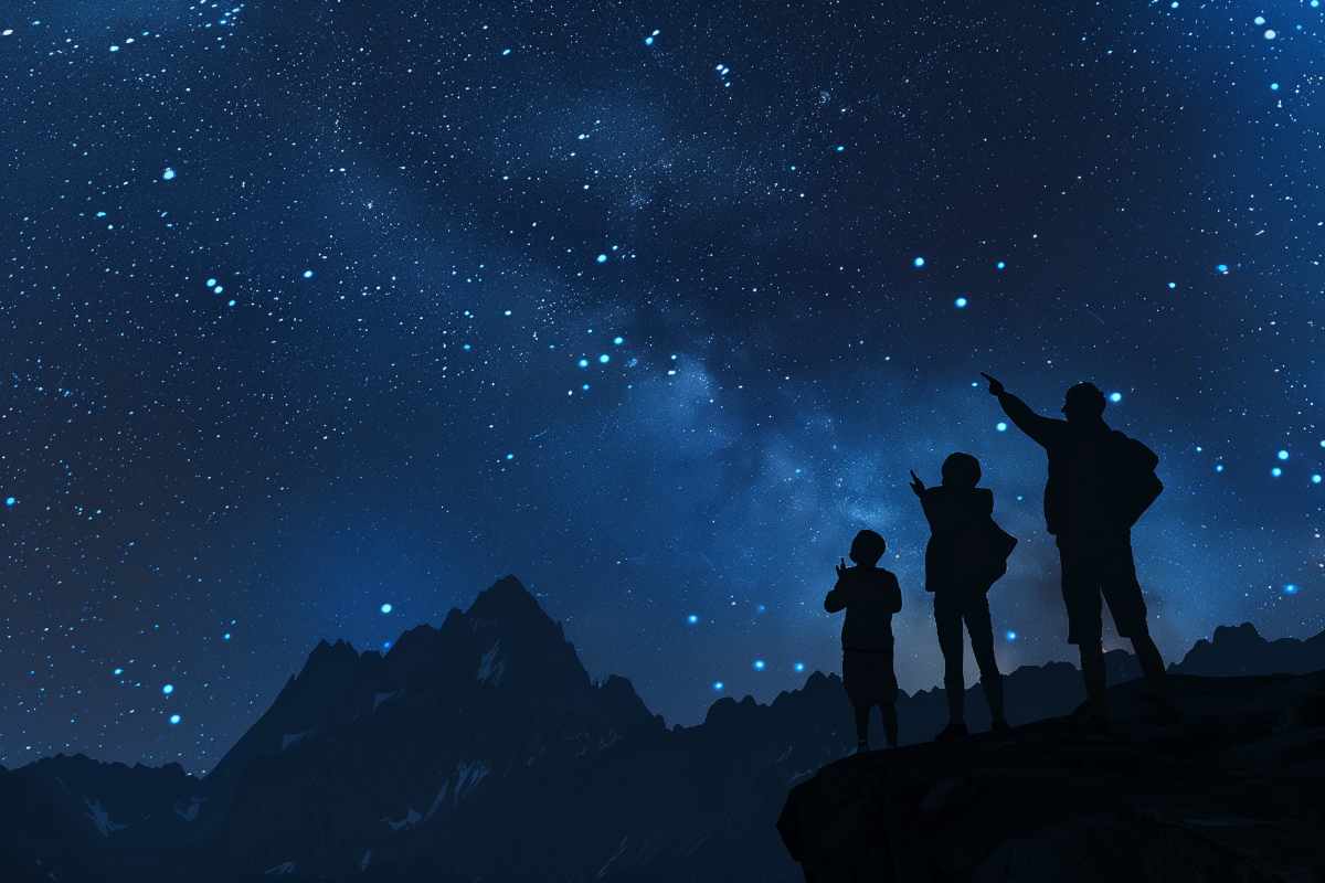 cometa occhio nudo