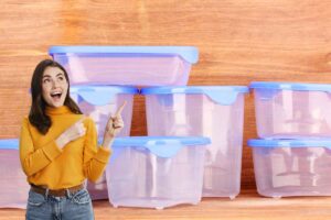 Contenitori di plastica