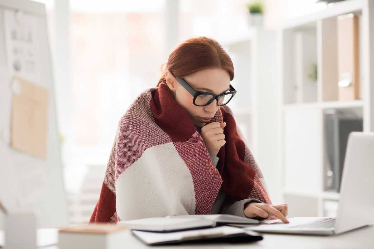 freddo trucco fogli di giornale