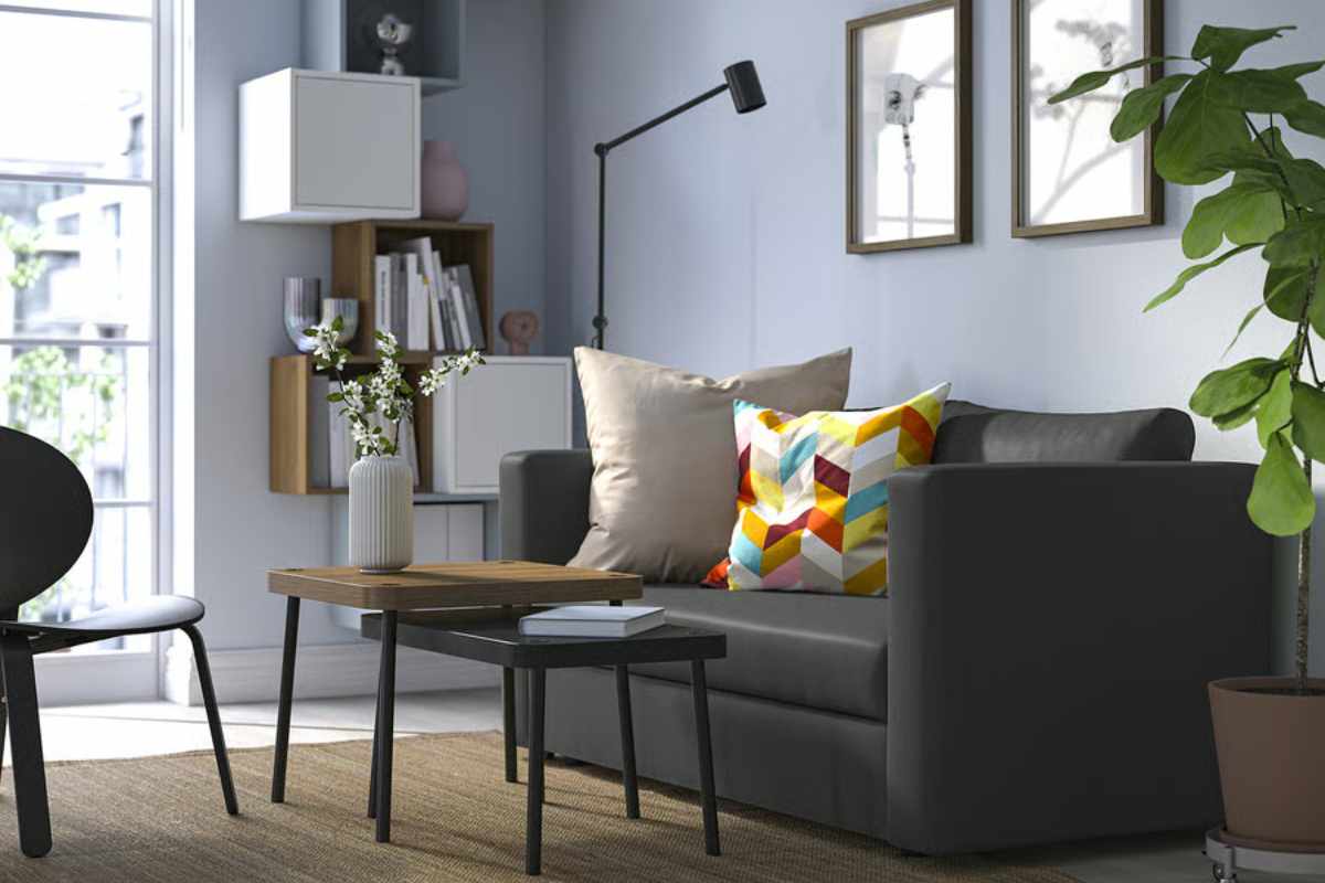 Ospiti al sicuro durante le feste col divano letto IKEA