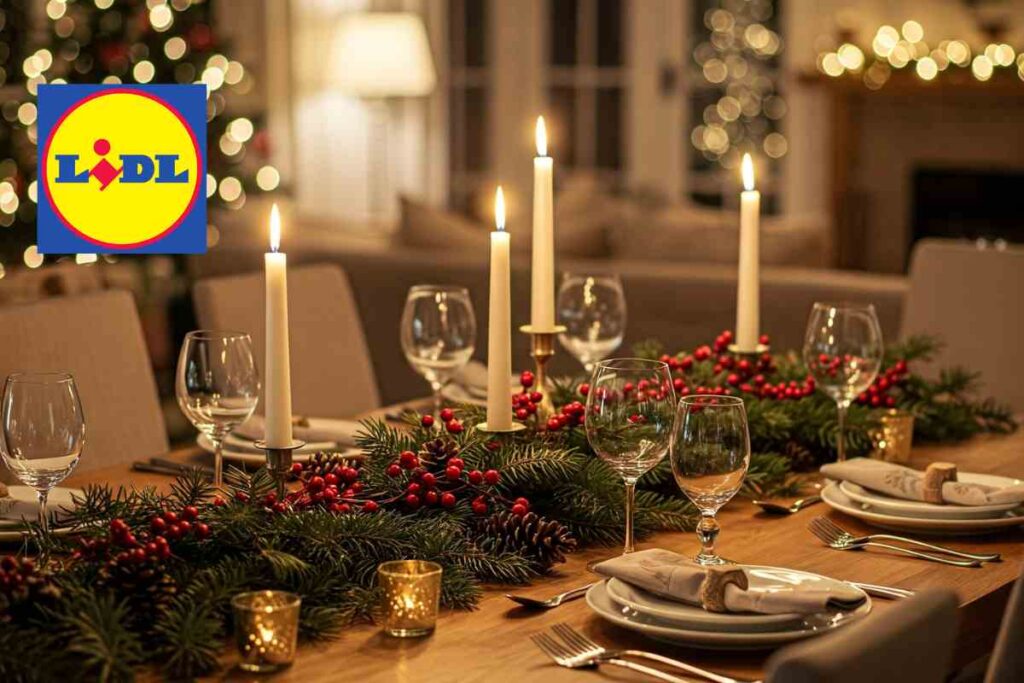 Per la tua tavola natalizia la soluzione è da Lidl